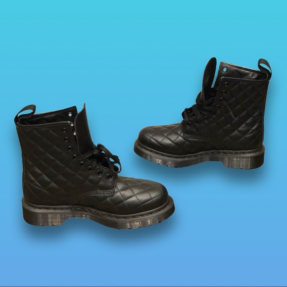 NEW Dr Martens Coralie Combat Style Boots Sz 6 - Picture 3 of 11